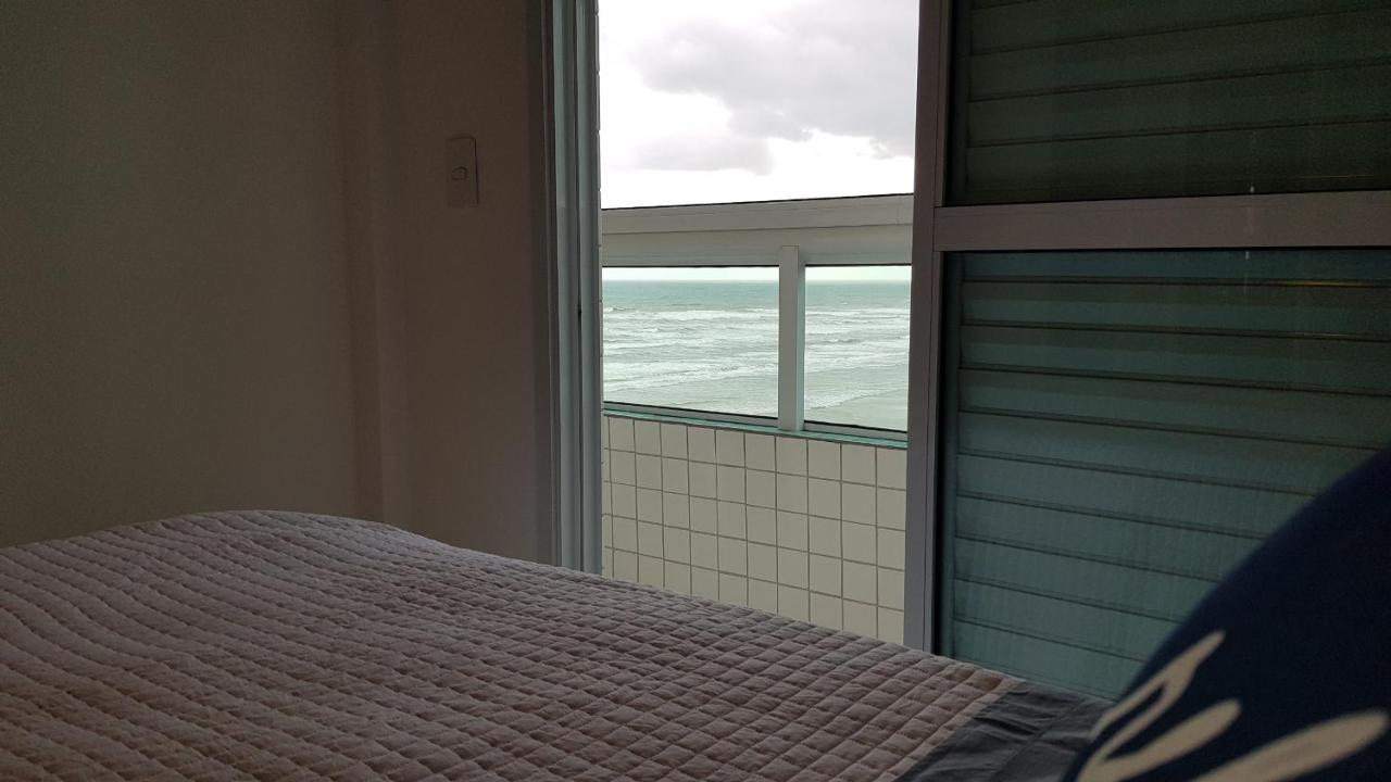 Ferienwohnung Apto Pe Na Areia Ar Condicionado Internet Estacionamento Portaria 24H Praia Grande  Exterior foto