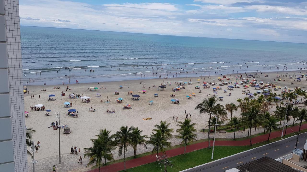 Ferienwohnung Apto Pe Na Areia Ar Condicionado Internet Estacionamento Portaria 24H Praia Grande  Exterior foto